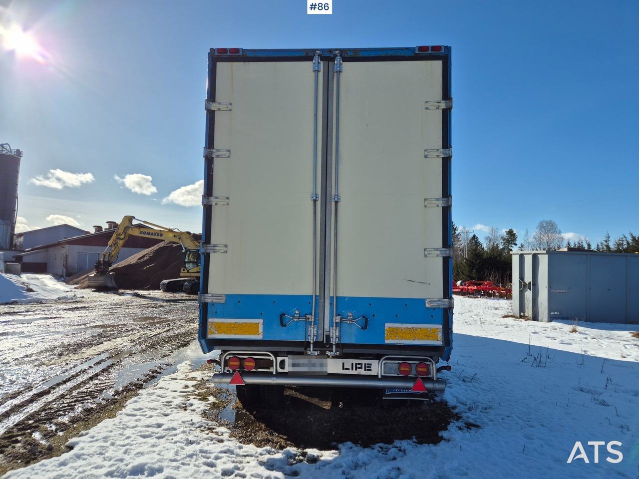 Closed box trailer 1999 Lipe Hakeperävaunu: picture 6