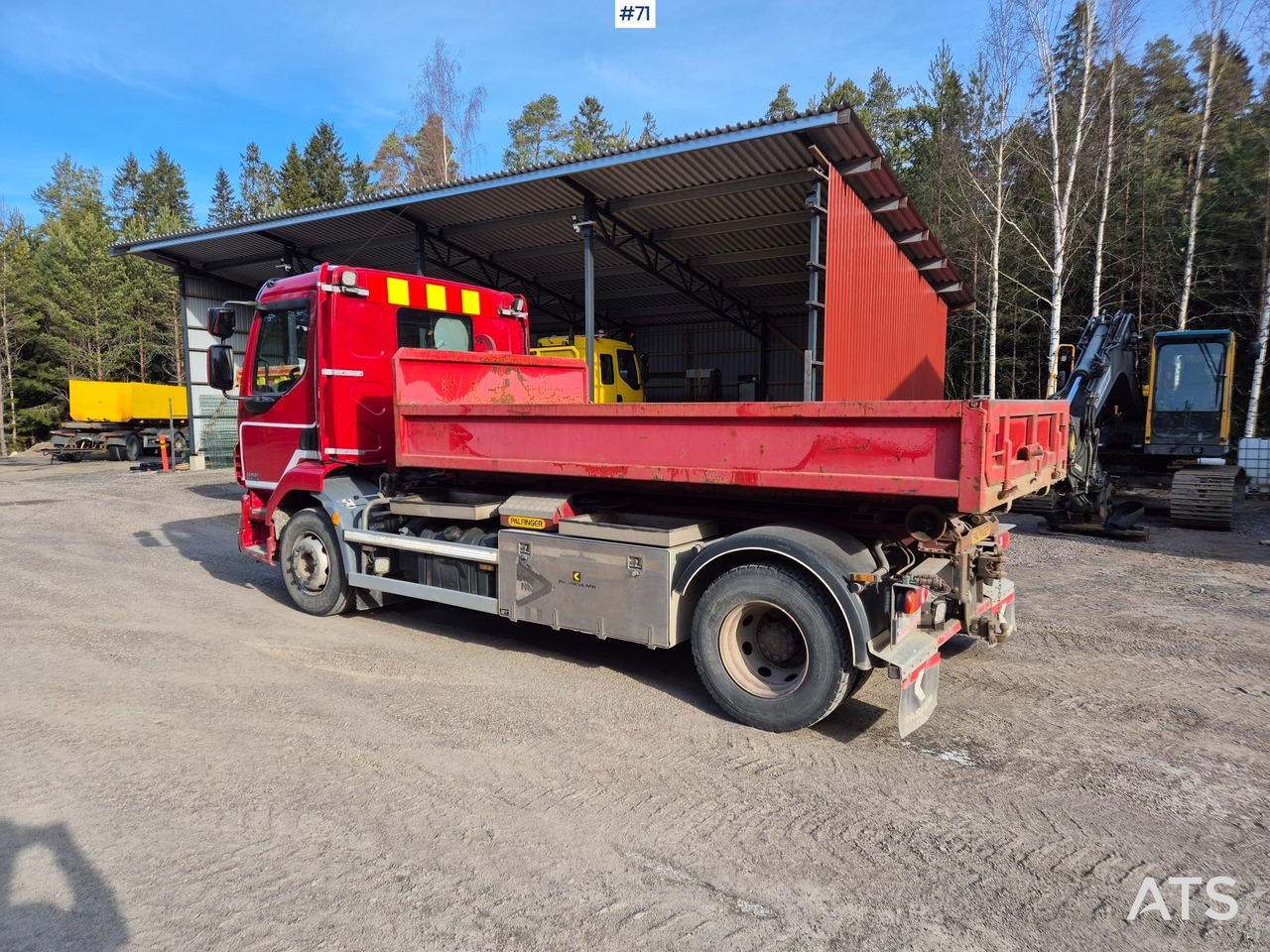 DAF LF55 Hook pallet - Hook lift truck: picture 3 DAF LF55 Hook pallet - Hook lift truck: picture 3