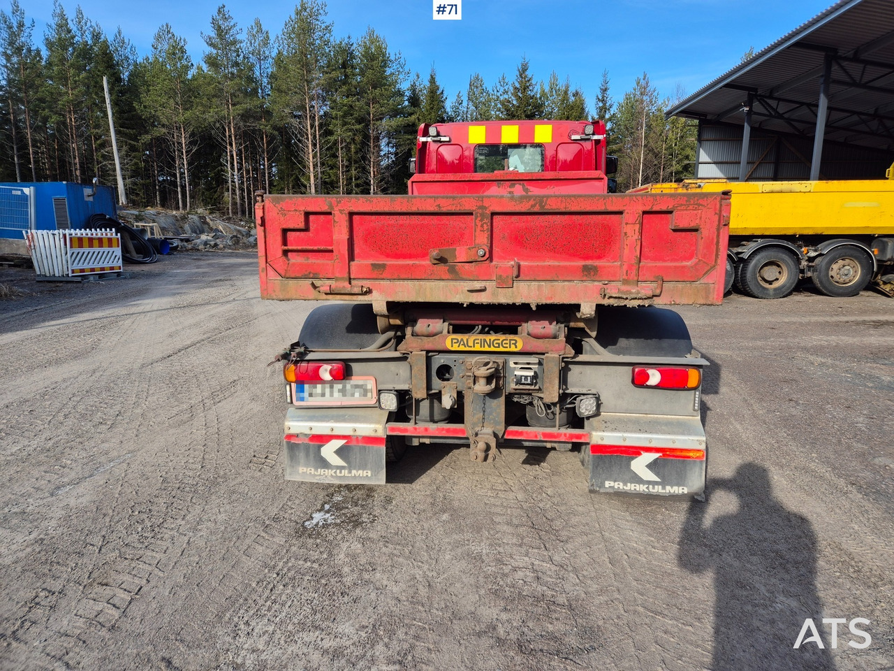 Hook lift truck DAF LF55 Hook pallet: picture 8