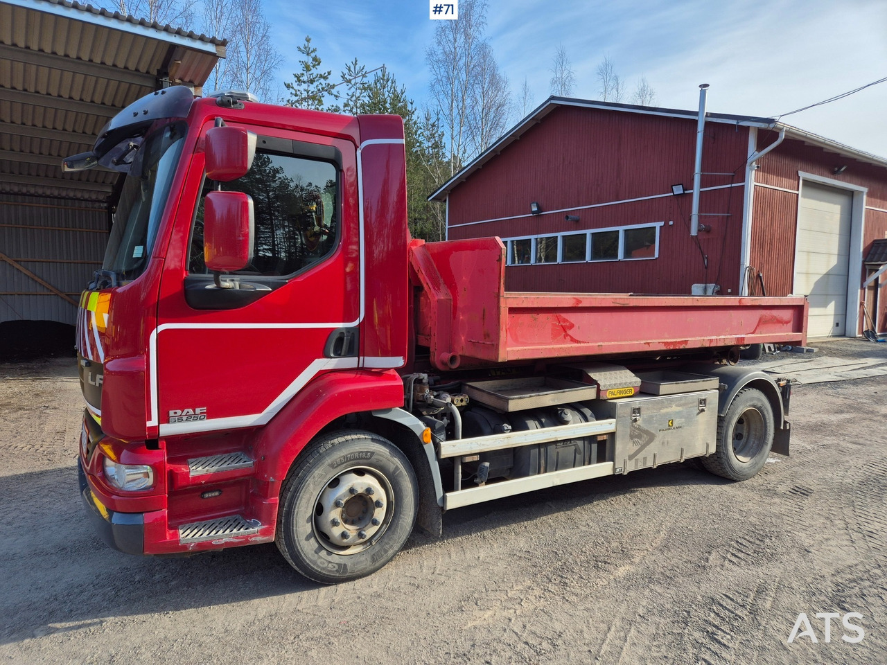 Hook lift truck DAF LF55 Hook pallet: picture 6