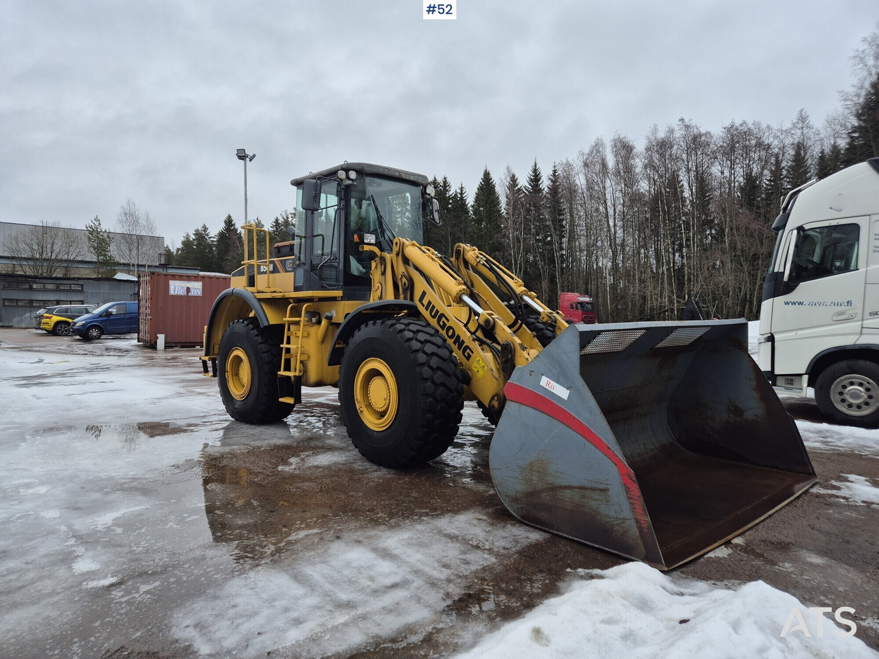 Liugong CLG856-3 - Wheel loader: picture 4 Liugong CLG856-3 - Wheel loader: picture 4
