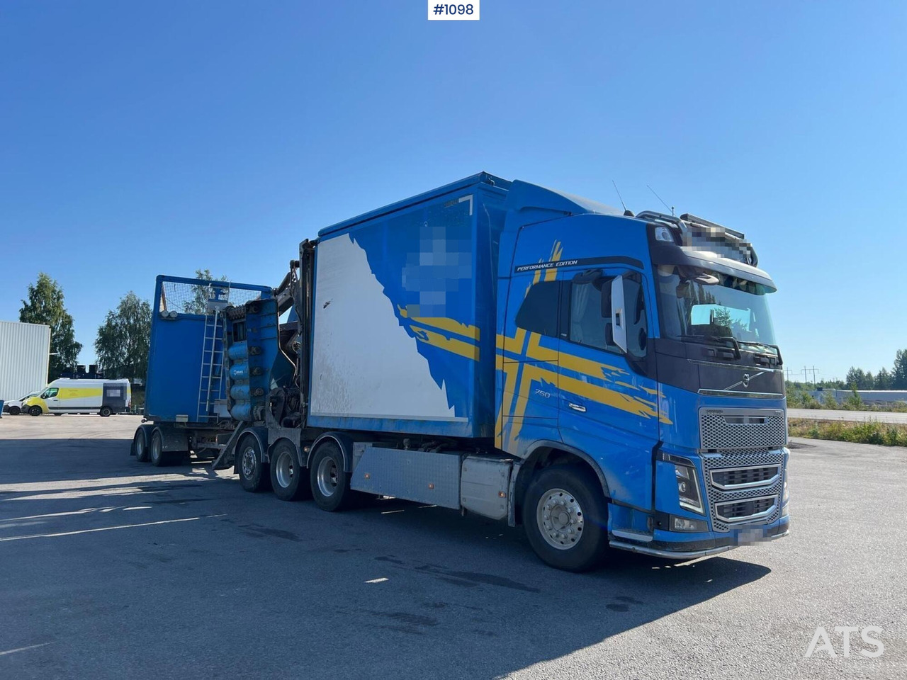Volvo FH16 8*4 Flishugg - Wood chipper: picture 2 Volvo FH16 8*4 Flishugg - Wood chipper: picture 2