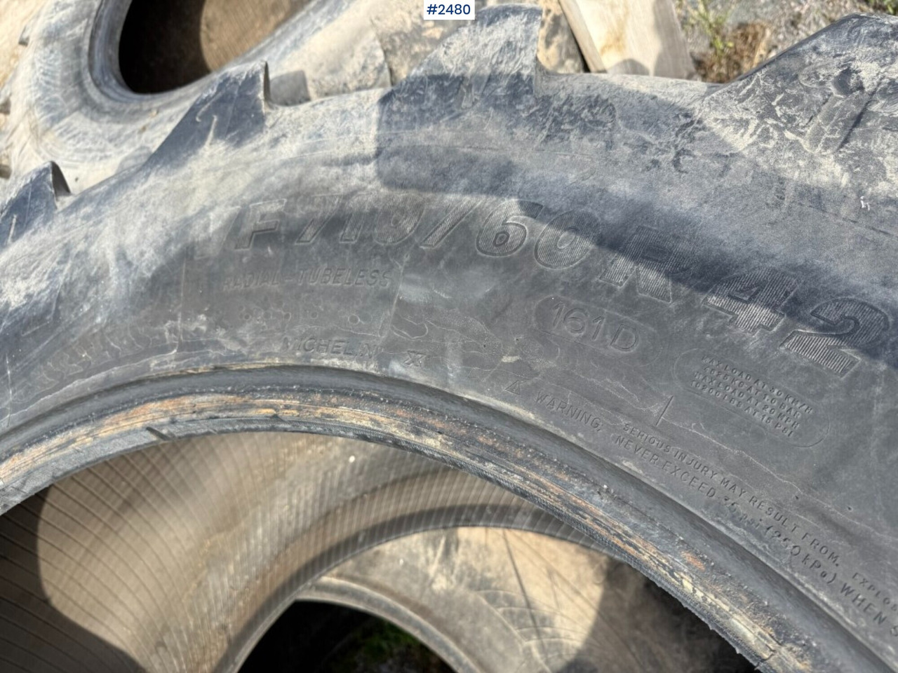 Däck till traktor Michelin fram och bak - Tire for Agricultural machinery: picture 5 Däck till traktor Michelin fram och bak - Tire for Agricultural machinery: picture 5