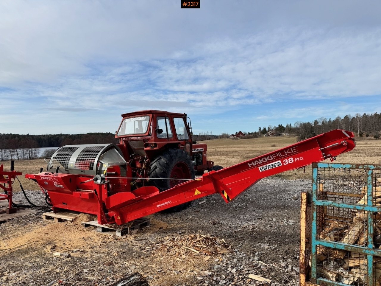 Hakki Pilke 38 Pro PTO firewood processor with table - Forestry equipment: picture 3 Hakki Pilke 38 Pro PTO firewood processor with table - Forestry equipment: picture 3