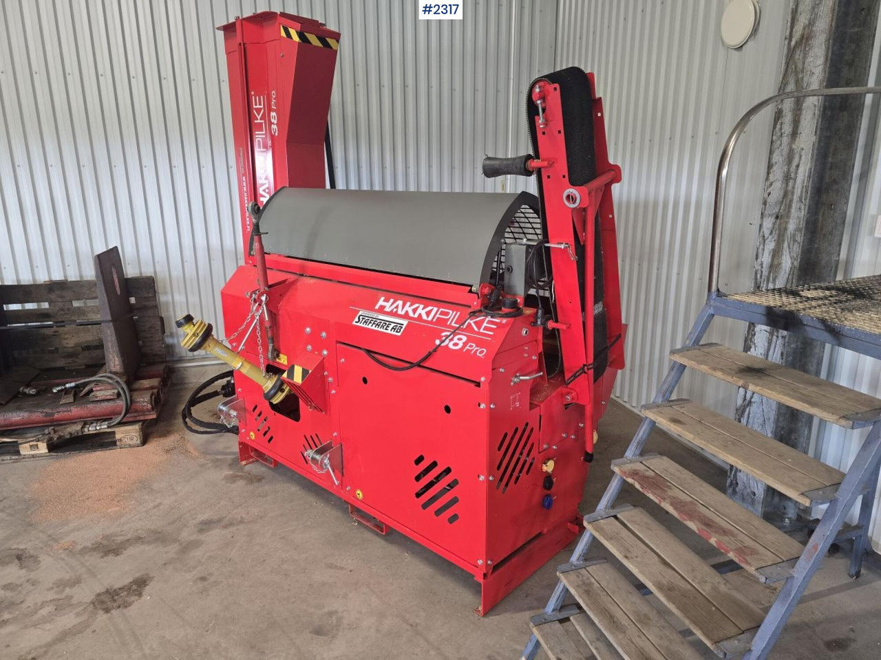 Hakki Pilke 38 Pro PTO firewood processor with table - Forestry equipment: picture 1 Hakki Pilke 38 Pro PTO firewood processor with table - Forestry equipment: picture 1