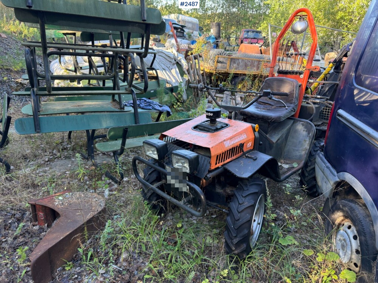 Mini forwarder Vimek Minimaster 101 - Forwarder: picture 2 Mini forwarder Vimek Minimaster 101 - Forwarder: picture 2