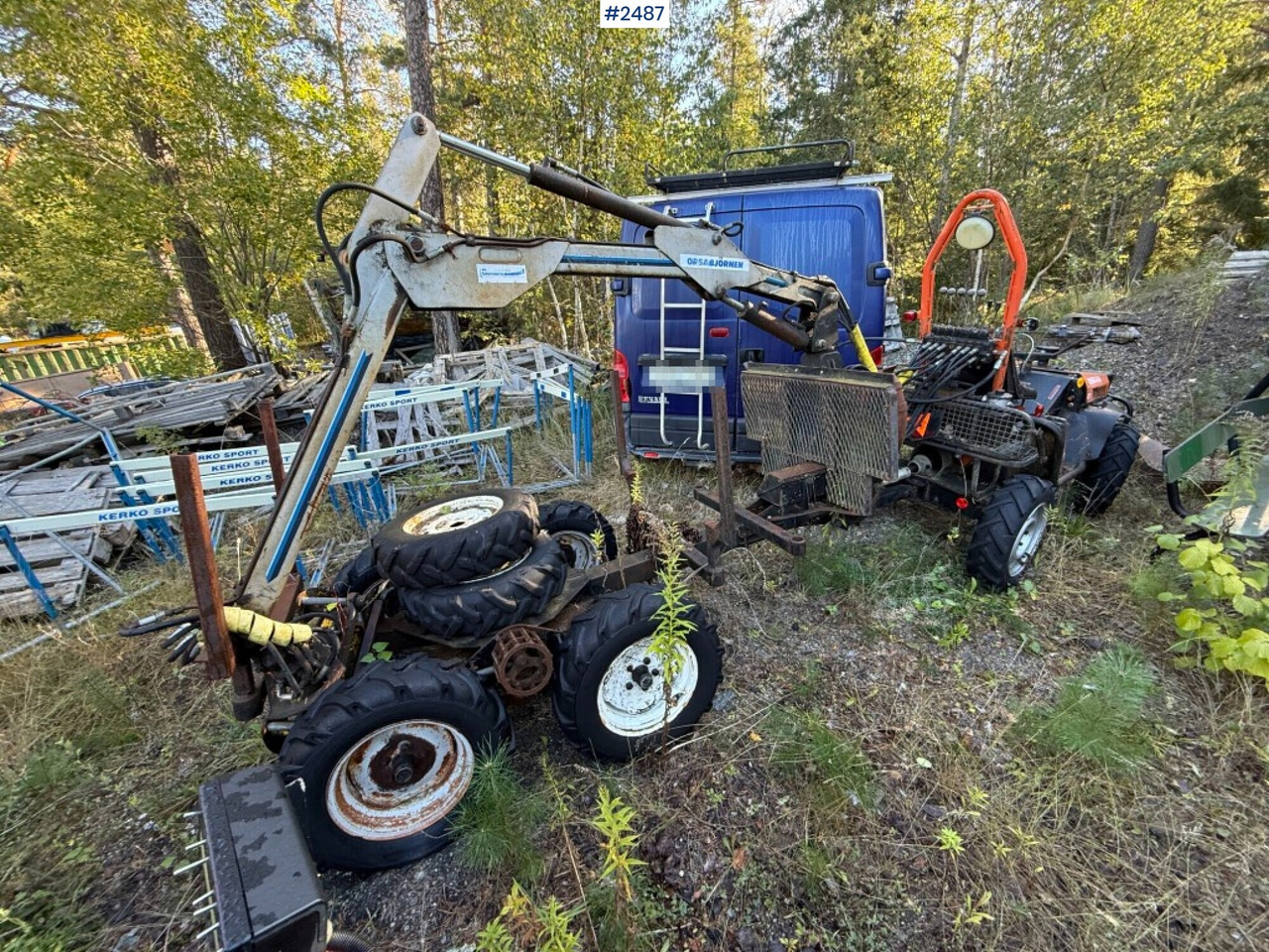 Mini forwarder Vimek Minimaster 101 - Forwarder: picture 3 Mini forwarder Vimek Minimaster 101 - Forwarder: picture 3