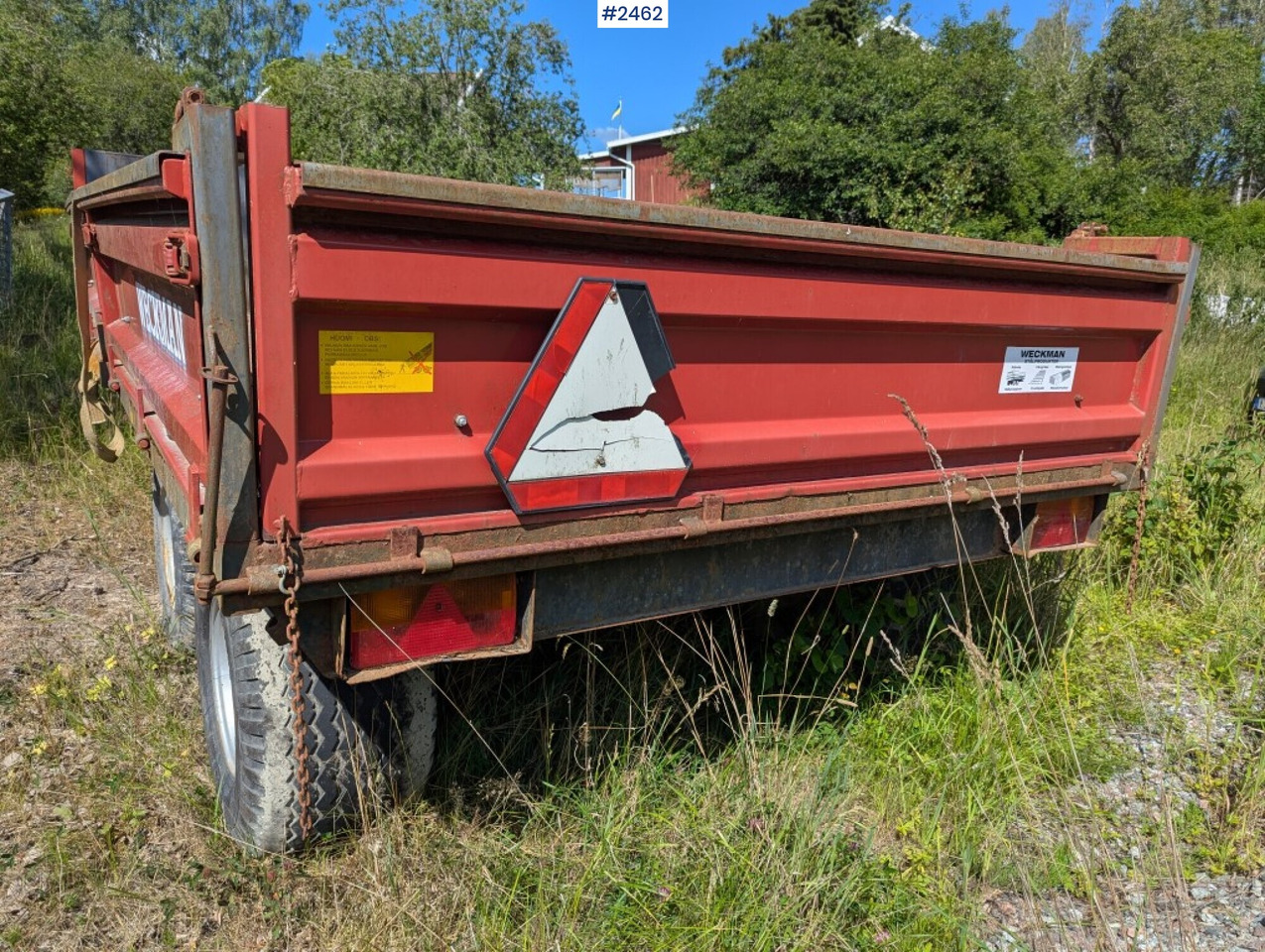 Tipper trailer Tipper Weckman WS100: picture 7