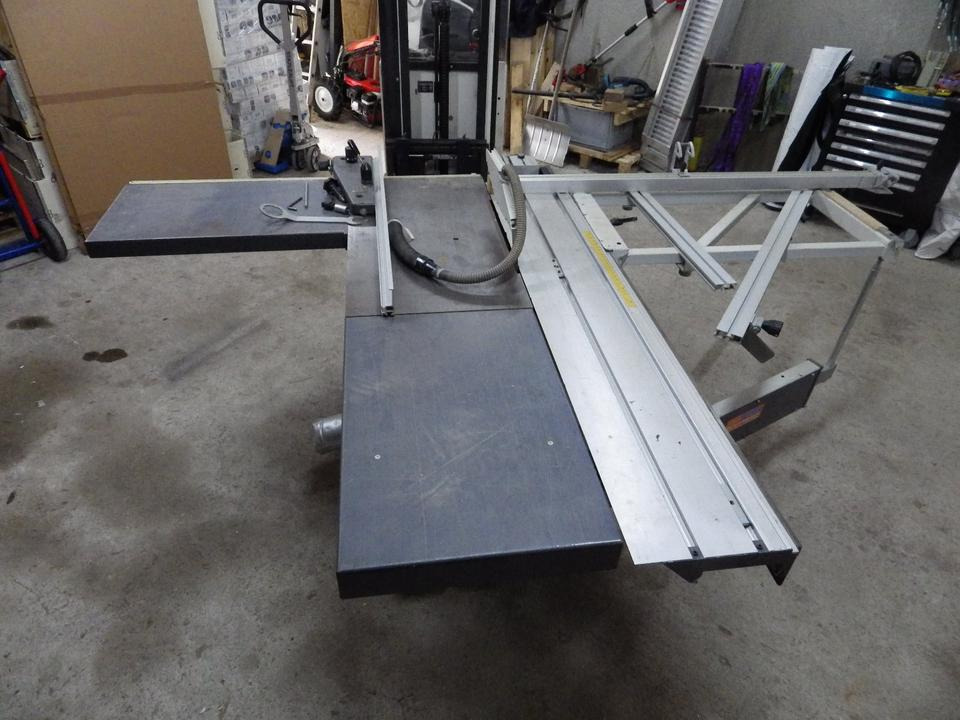 2 x Formatkreissäge mit Vorritzer Altendorf F90 und ROBLAND E300 - Woodworking machinery: picture 4 2 x Formatkreissäge mit Vorritzer Altendorf F90 und ROBLAND E300 - Woodworking machinery: picture 4