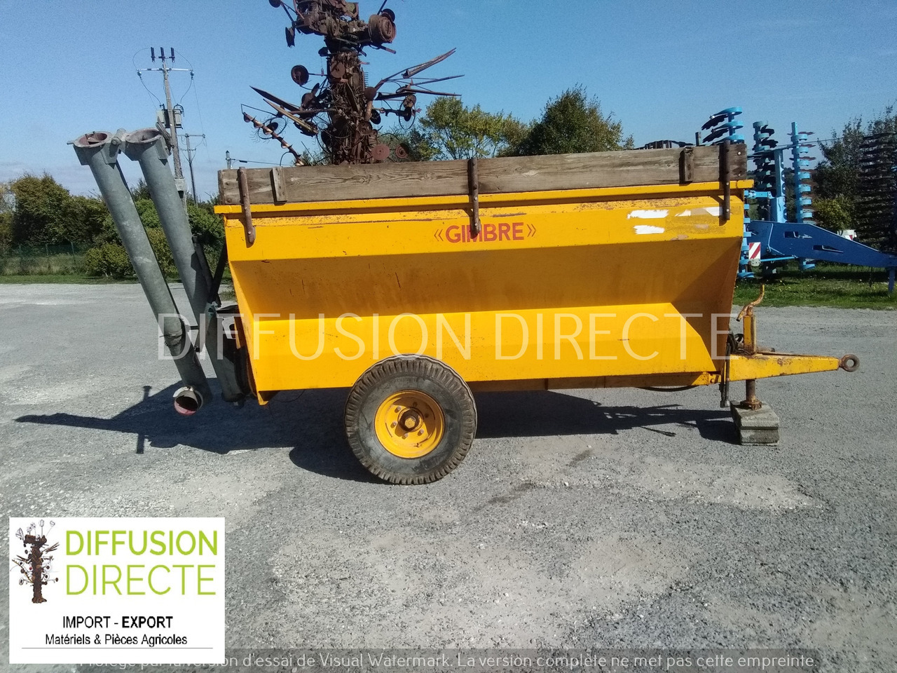 GIMBRE TOMBEREAU 4000 - Other machinery: picture 1 GIMBRE TOMBEREAU 4000 - Other machinery: picture 1