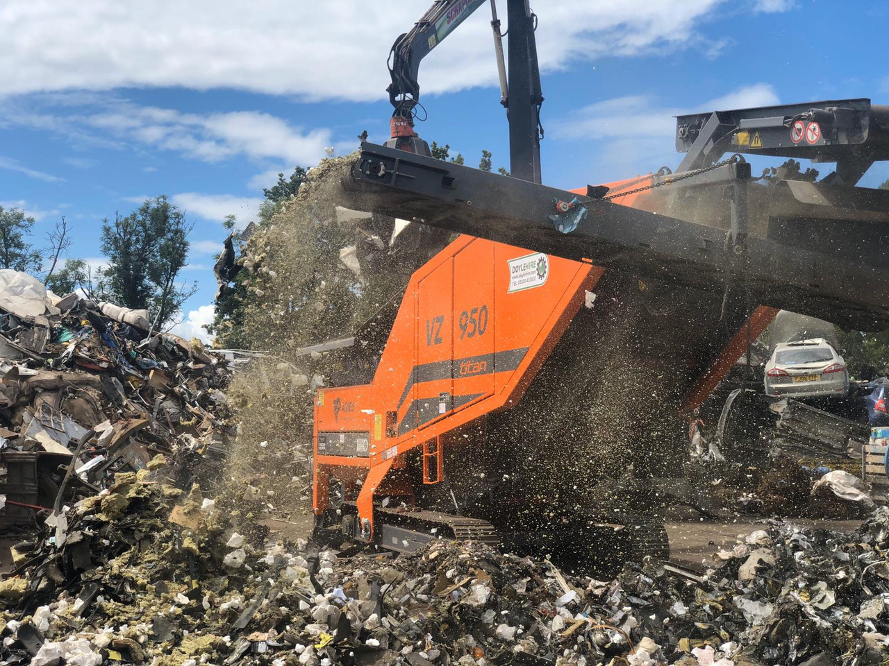 Arjes VZ950DK Titan - Industrial waste shredder: picture 5 Arjes VZ950DK Titan - Industrial waste shredder: picture 5