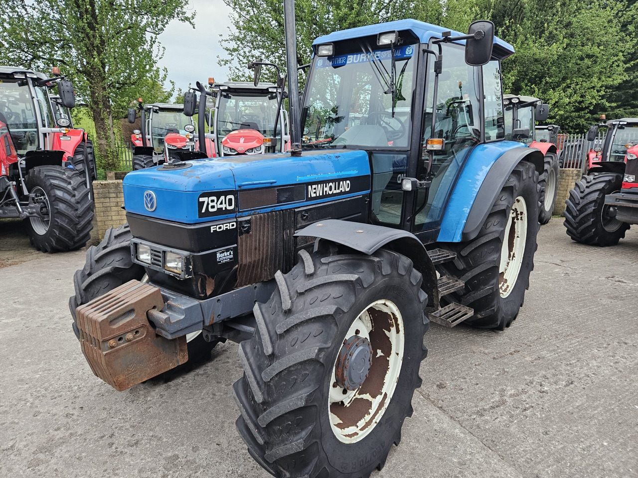 New Holland 7840 SLDP Turbo, 1 Owner machine - Farm tractor: picture 2 New Holland 7840 SLDP Turbo, 1 Owner machine - Farm tractor: picture 2