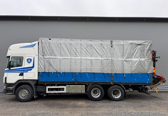 ScaniaScania 144G 6x2 - Box truck, Crane truck: picture 3 ScaniaScania 144G 6x2 - Box truck, Crane truck: picture 3