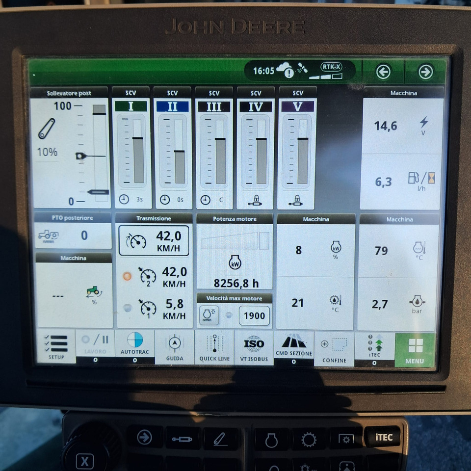 Farm tractor JHON DEERE 8RT 370: picture 8 Farm tractor JHON DEERE 8RT 370: picture 8