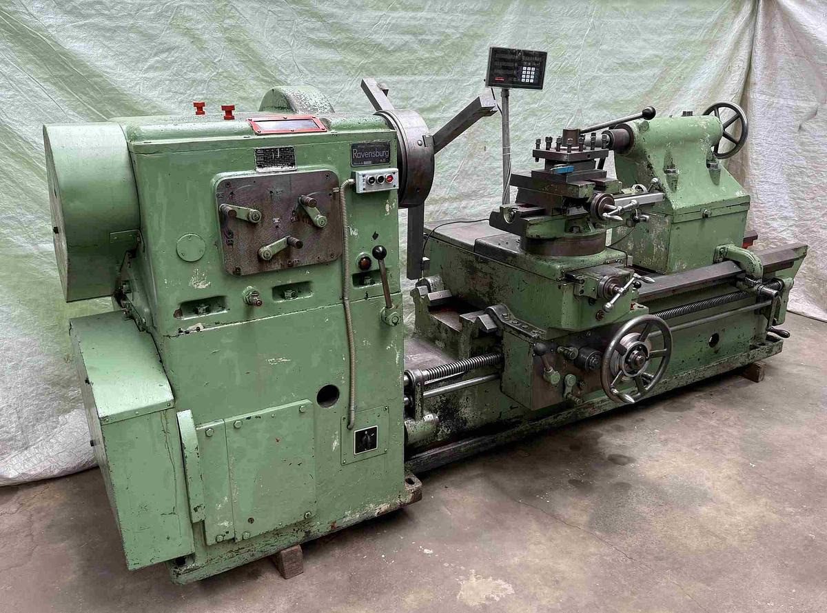 Plandrehmaschine RAVENSBURG - Metal lathe: picture 1 Plandrehmaschine RAVENSBURG - Metal lathe: picture 1