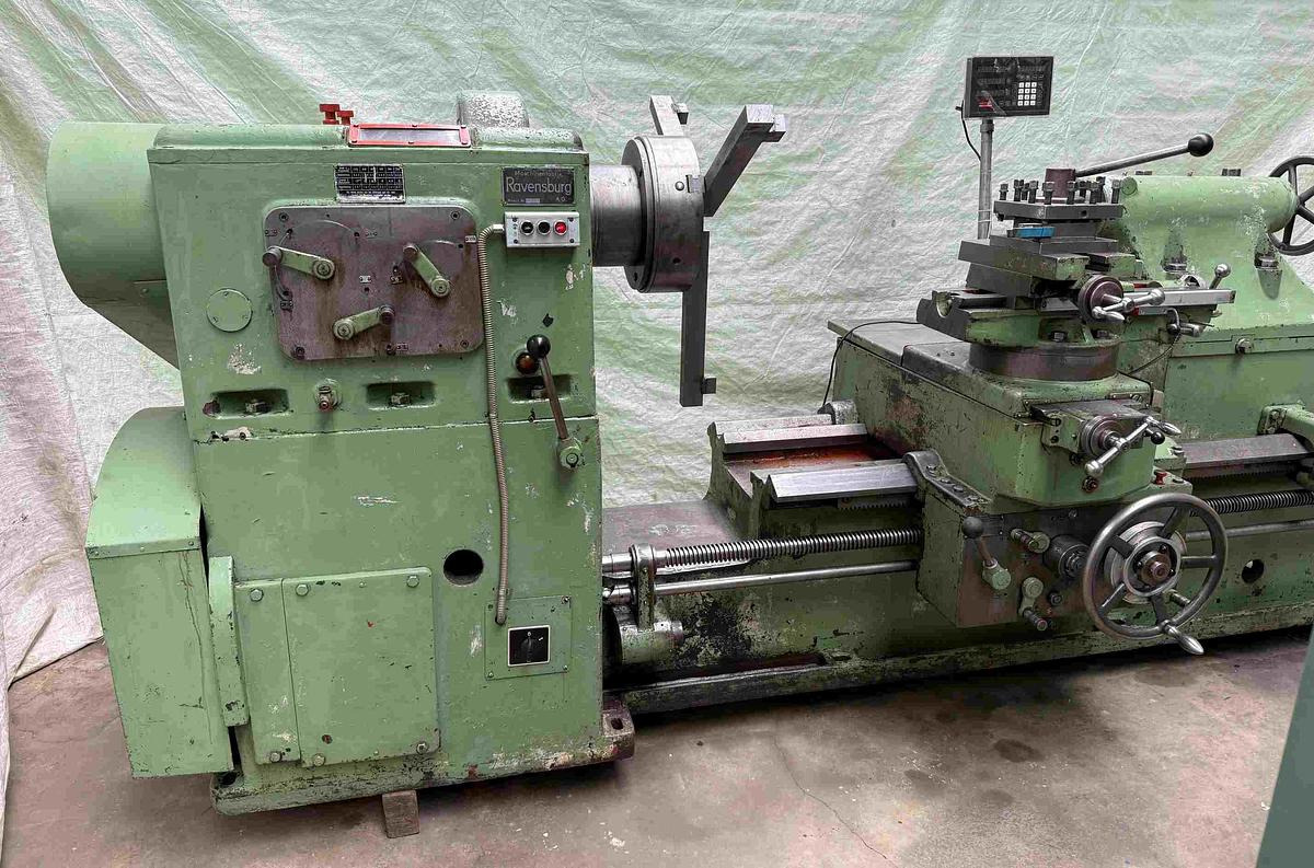 Plandrehmaschine RAVENSBURG - Metal lathe: picture 2 Plandrehmaschine RAVENSBURG - Metal lathe: picture 2