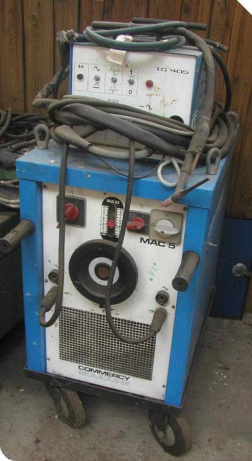 Wig-Schweißanlage COMMERCY - Welding equipment: picture 1 Wig-Schweißanlage COMMERCY - Welding equipment: picture 1