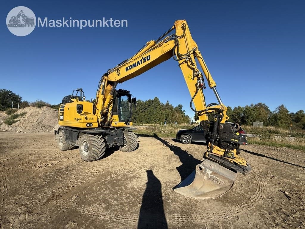 Komatsu PW 160 - Wheel excavator: picture 3 Komatsu PW 160 - Wheel excavator: picture 3