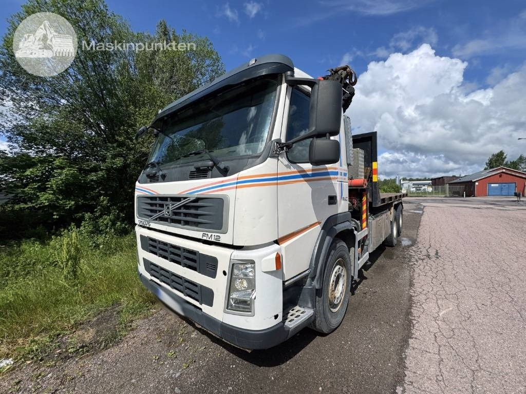 Volvo FM 12 340 Kranväxlare med flak - Crane truck: picture 1 Volvo FM 12 340 Kranväxlare med flak - Crane truck: picture 1