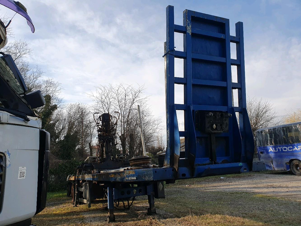 LECITRAILE SEMI GRUE FORESTIERE - Semi-trailer: picture 1 LECITRAILE SEMI GRUE FORESTIERE - Semi-trailer: picture 1