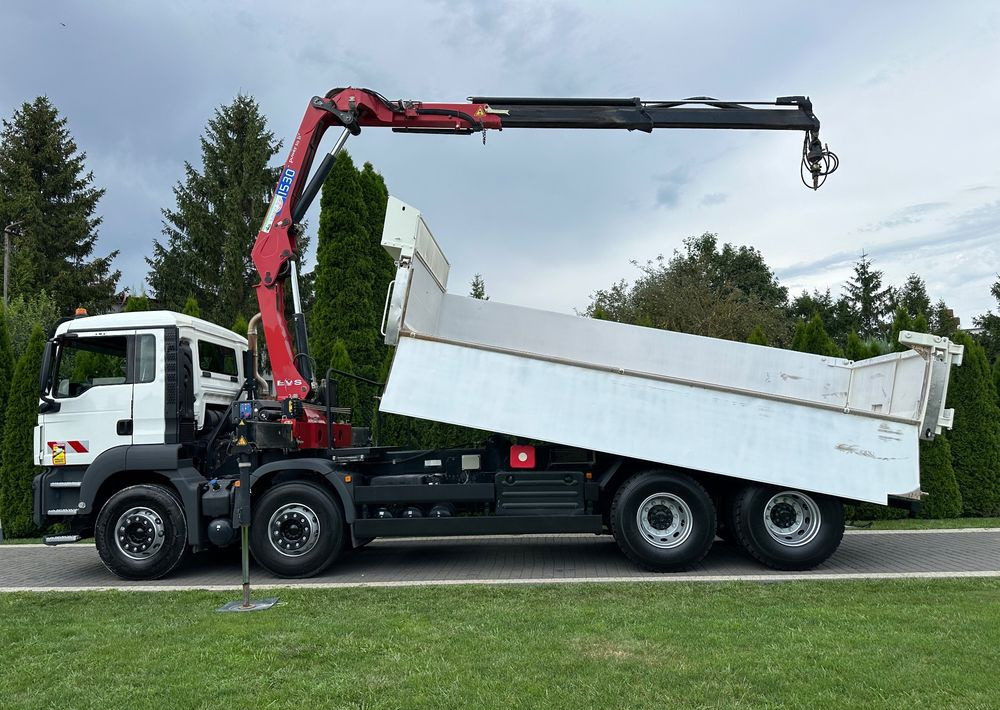 MAN TGS 440 / 8x4 / HMF 1530 / HYDROBURTA - Tipper: picture 4 MAN TGS 440 / 8x4 / HMF 1530 / HYDROBURTA - Tipper: picture 4