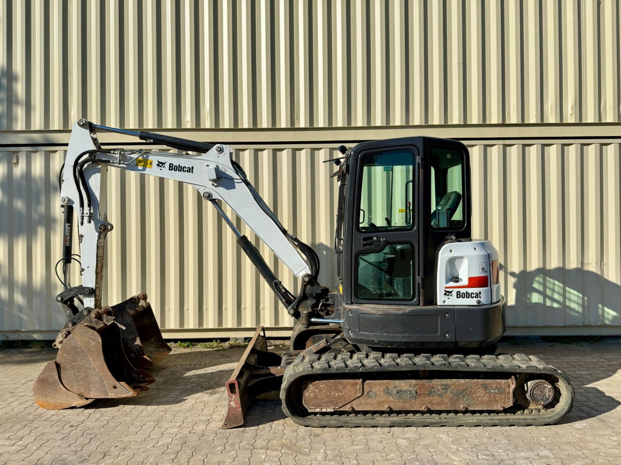 Bobcat E45 / 2020 BJ / 2.082 H / 3 x Löffel - Mini excavator: picture 2 Bobcat E45 / 2020 BJ / 2.082 H / 3 x Löffel - Mini excavator: picture 2