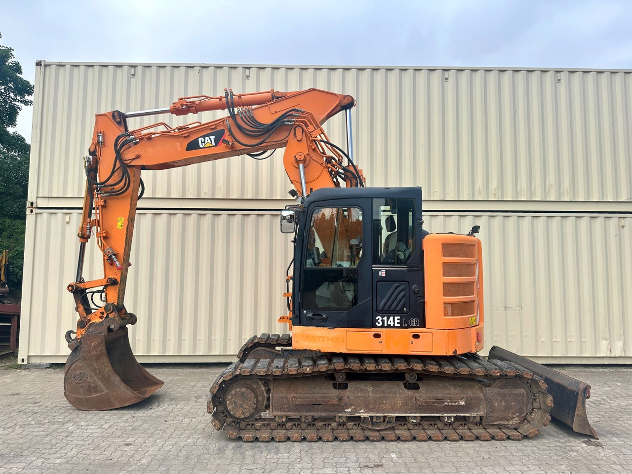 CAT 314ELCR / Schild / Gummipads / VAH / 1. Hand - Crawler excavator: picture 1 CAT 314ELCR / Schild / Gummipads / VAH / 1. Hand - Crawler excavator: picture 1