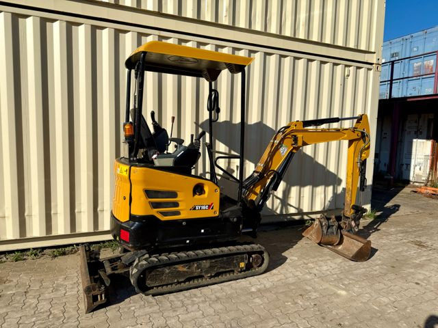 Sany SY16/ 2023 BJ / 745 H / 2 x Löffel - Mini excavator: picture 4 Sany SY16/ 2023 BJ / 745 H / 2 x Löffel - Mini excavator: picture 4