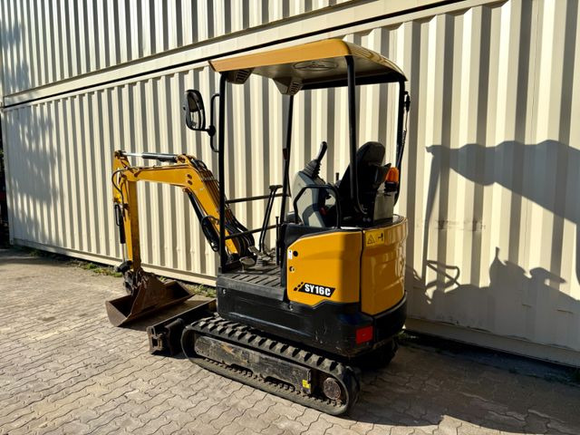Sany SY16/ 2023 BJ / 745 H / 2 x Löffel - Mini excavator: picture 3 Sany SY16/ 2023 BJ / 745 H / 2 x Löffel - Mini excavator: picture 3