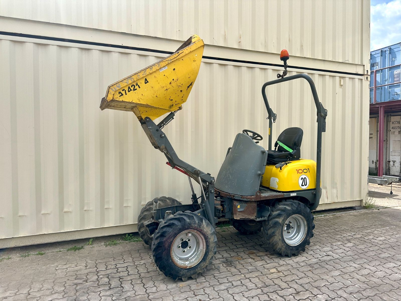 Wacker 1001 Hochkipper / 2016 BJ / 1.000 KG / 1.342 H - Mini dumper: picture 3 Wacker 1001 Hochkipper / 2016 BJ / 1.000 KG / 1.342 H - Mini dumper: picture 3