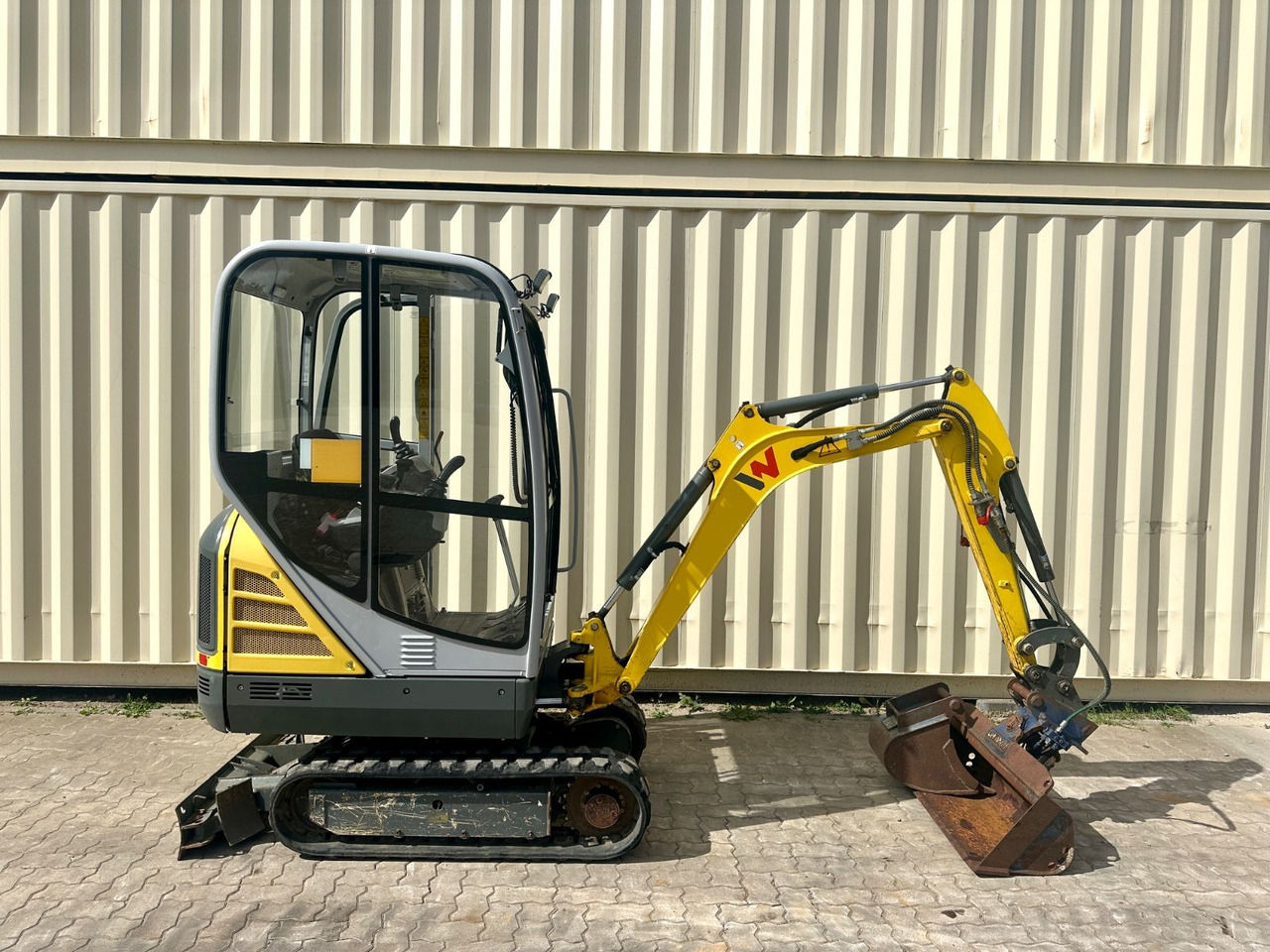Wacker ET16 / 1.298 H / 2 x Löffel / MS01 / 1. Hand - Mini excavator: picture 5 Wacker ET16 / 1.298 H / 2 x Löffel / MS01 / 1. Hand - Mini excavator: picture 5