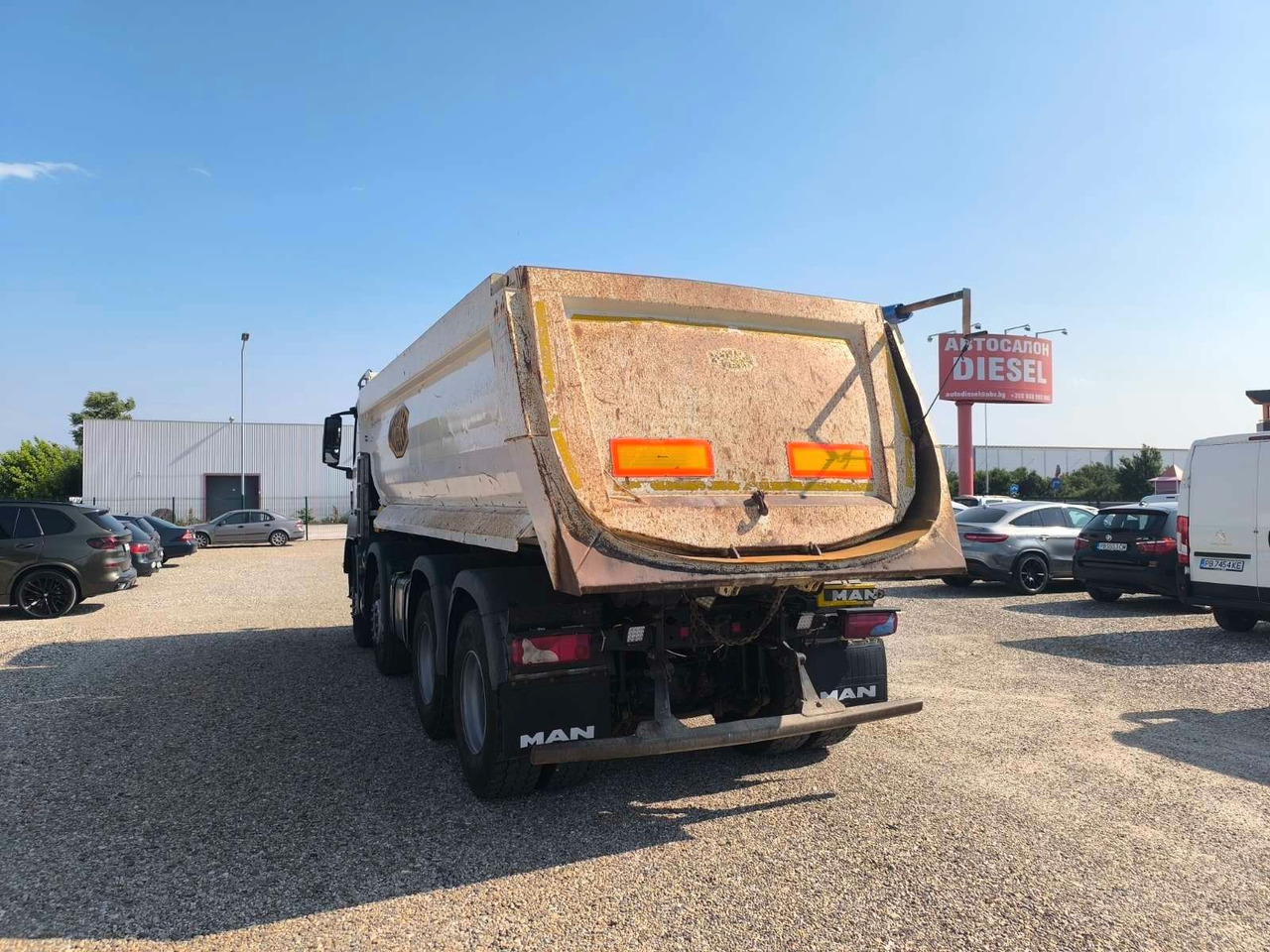 MAN TGS 41.420 MEILLER KIPPER - Skip loader truck: picture 5 MAN TGS 41.420 MEILLER KIPPER - Skip loader truck: picture 5