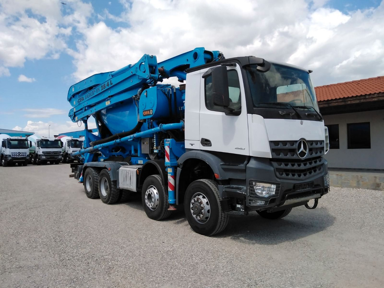 Mercedes-Benz AROCS 4140 CIFA MAGNUM MK28.4L 8X6 - Mixer pump truck: picture 1 Mercedes-Benz AROCS 4140 CIFA MAGNUM MK28.4L 8X6 - Mixer pump truck: picture 1