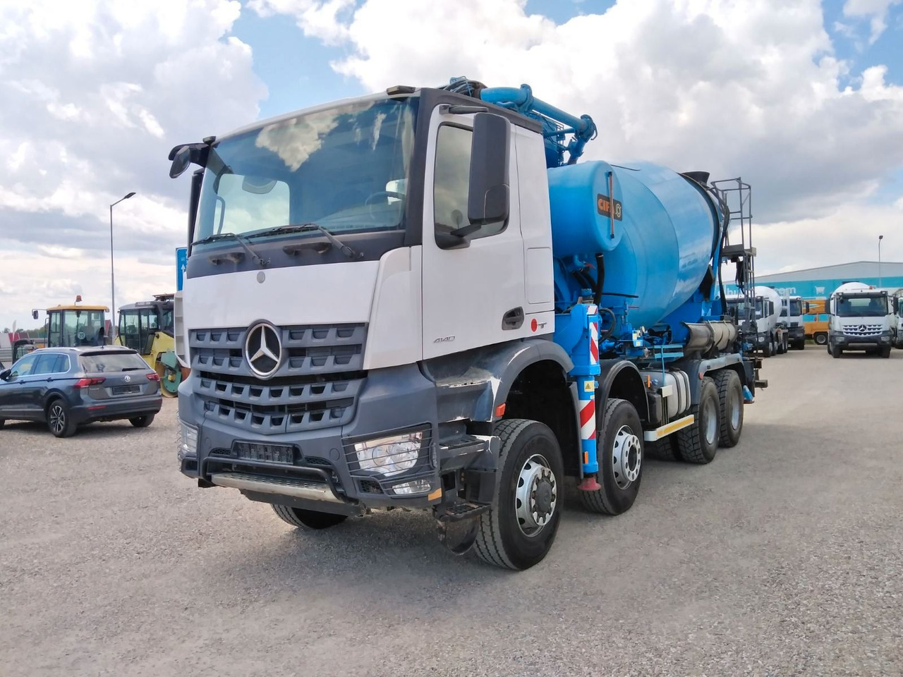 Mercedes-Benz AROCS 4140 CIFA MAGNUM MK28.4L 8X6 - Mixer pump truck: picture 3 Mercedes-Benz AROCS 4140 CIFA MAGNUM MK28.4L 8X6 - Mixer pump truck: picture 3