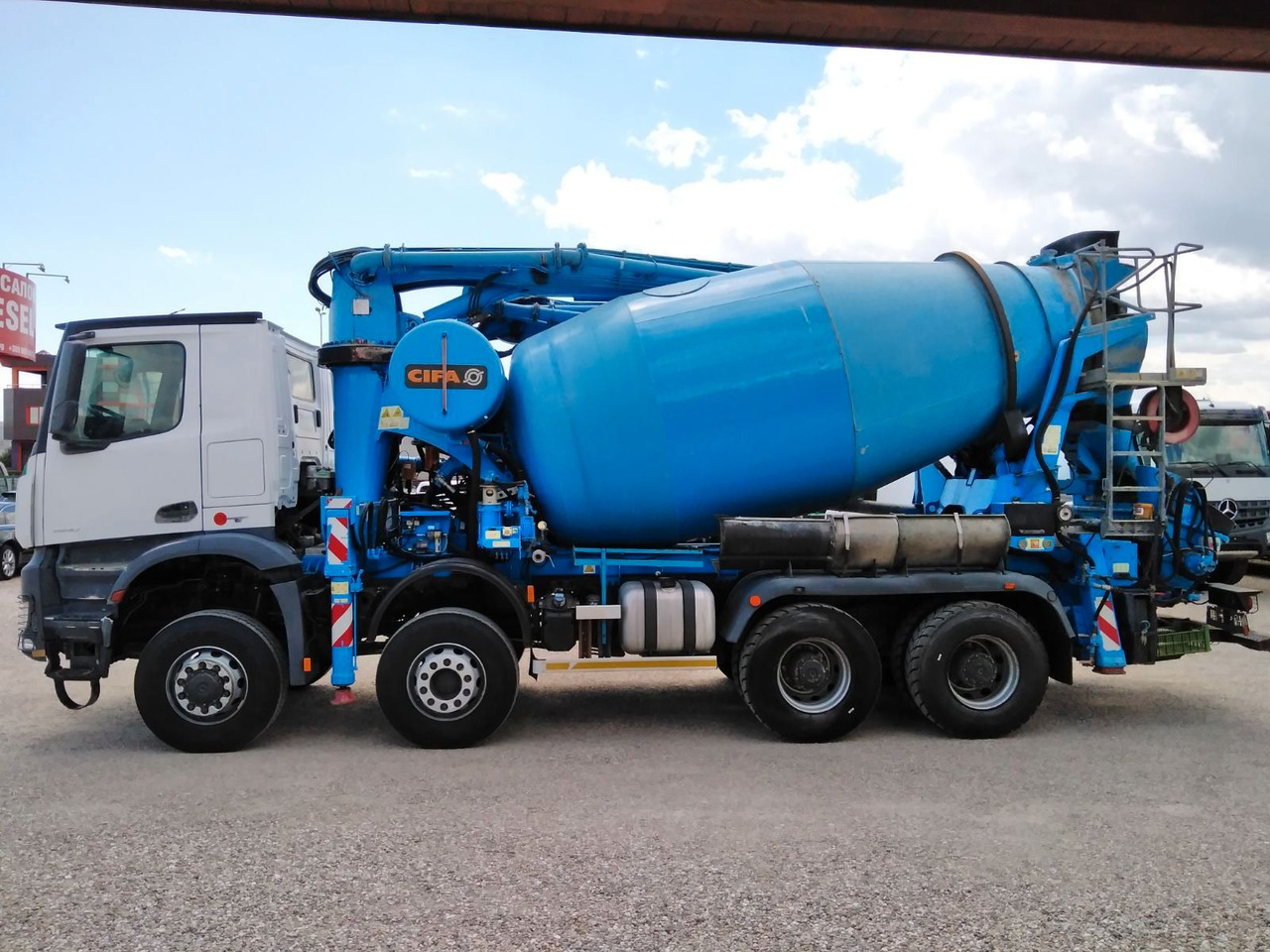 Mercedes-Benz AROCS 4140 CIFA MAGNUM MK28.4L 8X6 - Mixer pump truck: picture 4 Mercedes-Benz AROCS 4140 CIFA MAGNUM MK28.4L 8X6 - Mixer pump truck: picture 4