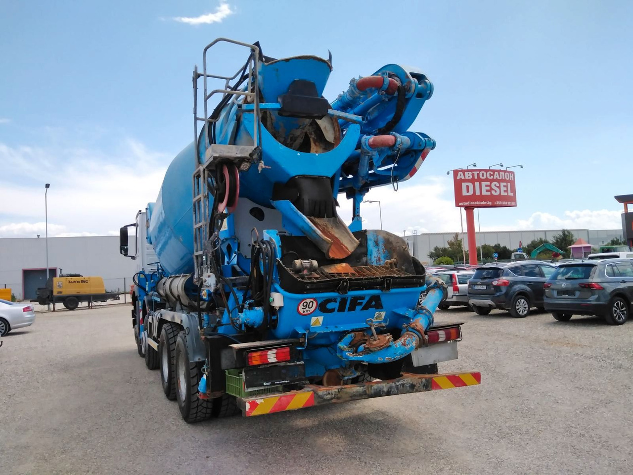 Mercedes-Benz AROCS 4140 CIFA MAGNUM MK28.4L 8X6 - Mixer pump truck: picture 5 Mercedes-Benz AROCS 4140 CIFA MAGNUM MK28.4L 8X6 - Mixer pump truck: picture 5