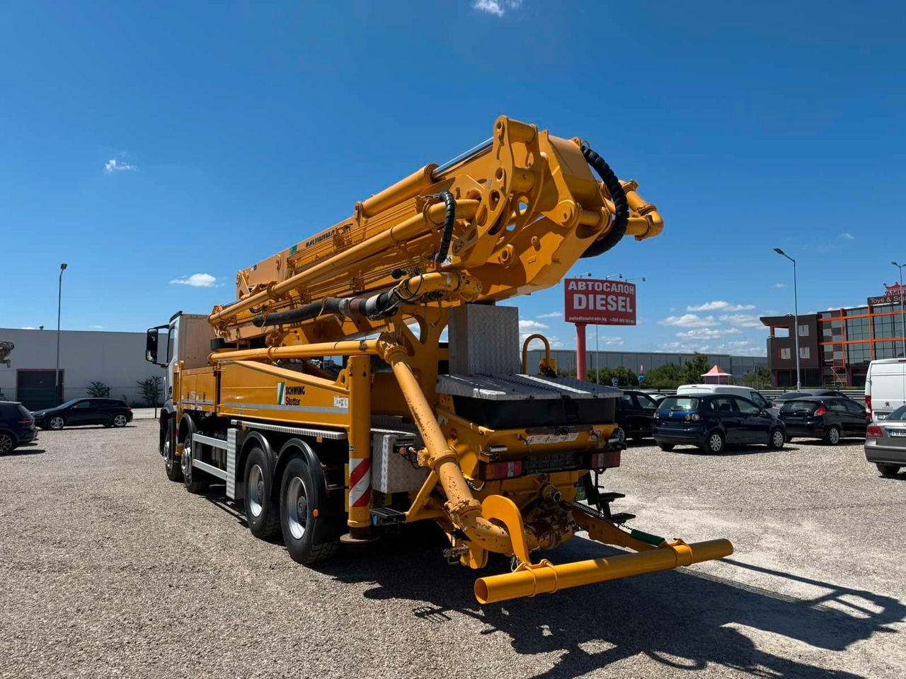 Mercedes-Benz AROCS 4442 SCHWING S43SX - Concrete pump truck: picture 5 Mercedes-Benz AROCS 4442 SCHWING S43SX - Concrete pump truck: picture 5