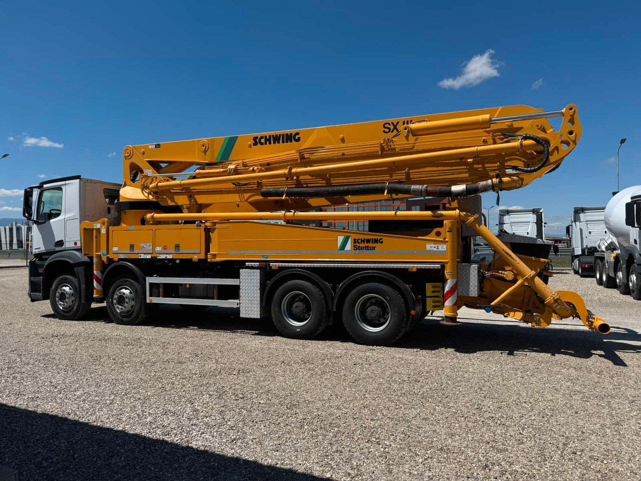Mercedes-Benz AROCS 4442 SCHWING S43SX - Concrete pump truck: picture 4 Mercedes-Benz AROCS 4442 SCHWING S43SX - Concrete pump truck: picture 4