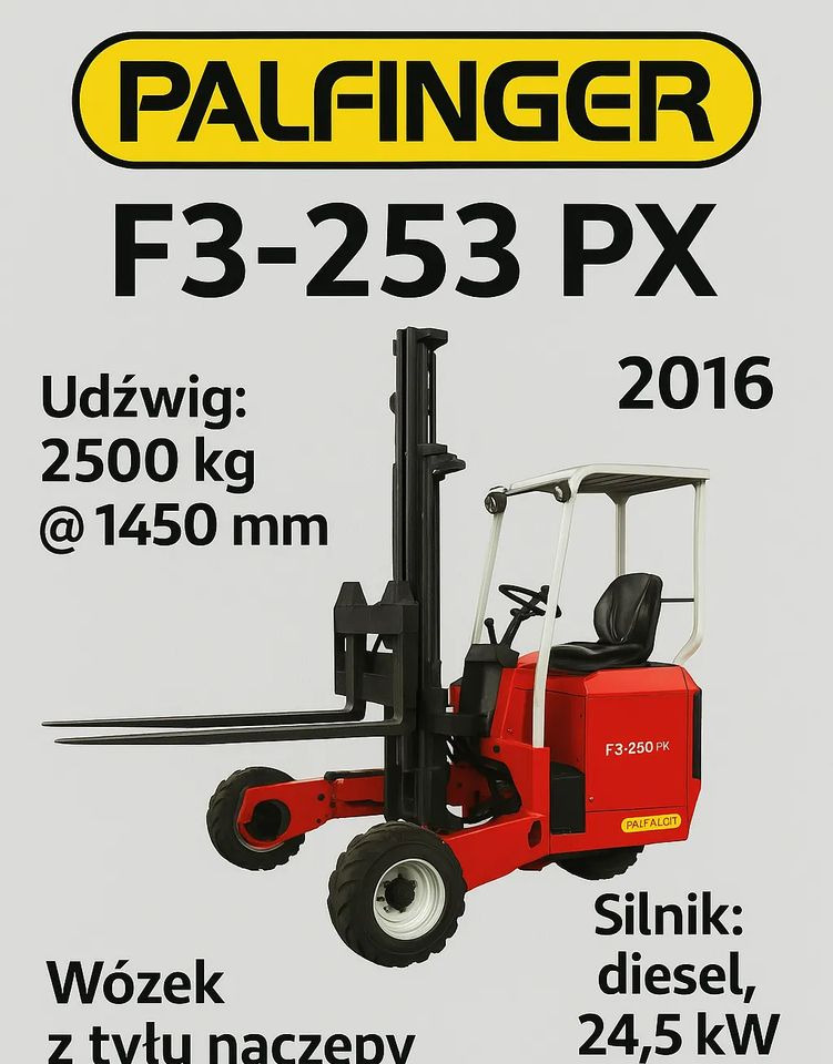 Palfinger F3-253 PX - Truck mounted forklift: picture 1 Palfinger F3-253 PX - Truck mounted forklift: picture 1