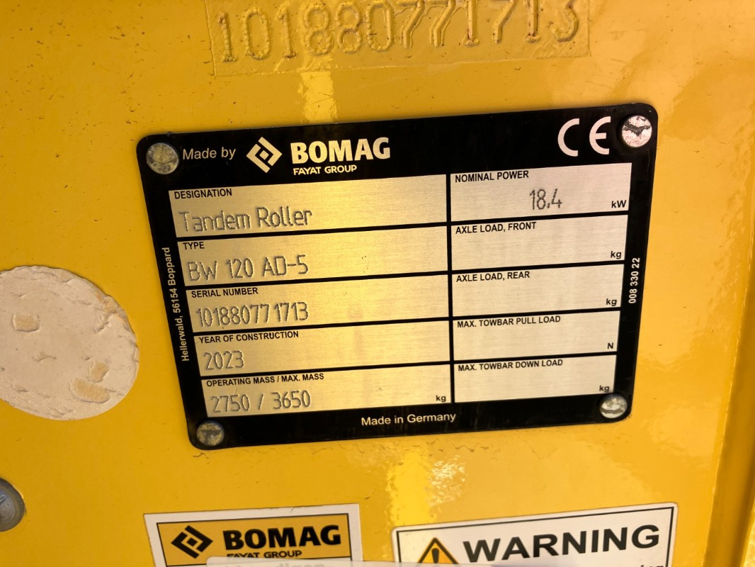 BOMAG DE BW 151 AD-50 Stage IIIa/Tier 4i - Road roller: picture 2 BOMAG DE BW 151 AD-50 Stage IIIa/Tier 4i - Road roller: picture 2