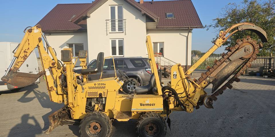 Koparka łańcuchowa Vermeer V3550 przesuw ramie kopiące pług - Trencher: picture 1 Koparka łańcuchowa Vermeer V3550 przesuw ramie kopiące pług - Trencher: picture 1