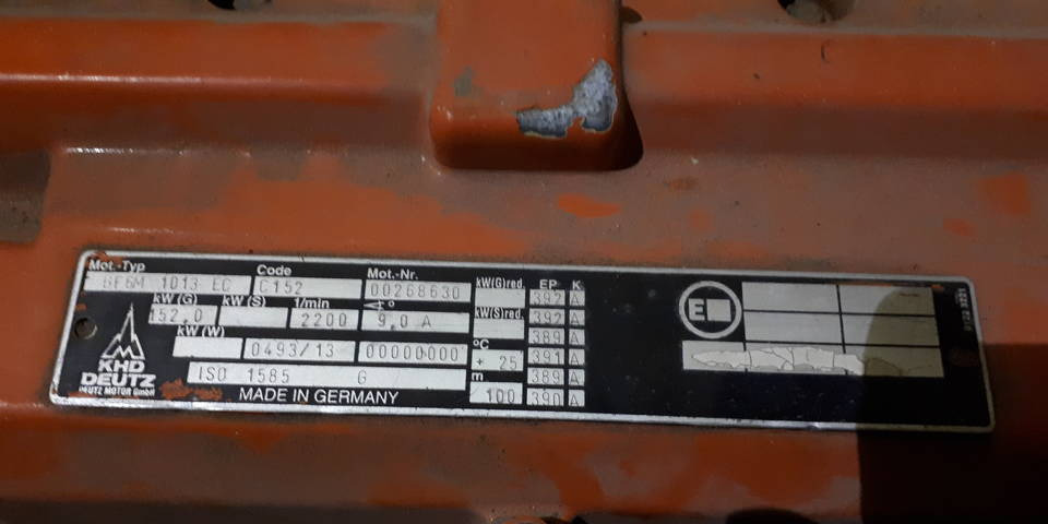 Silnik Deutz BF6M 1013EC 1013-26E3 - Engine for Construction machinery: picture 5 Silnik Deutz BF6M 1013EC 1013-26E3 - Engine for Construction machinery: picture 5
