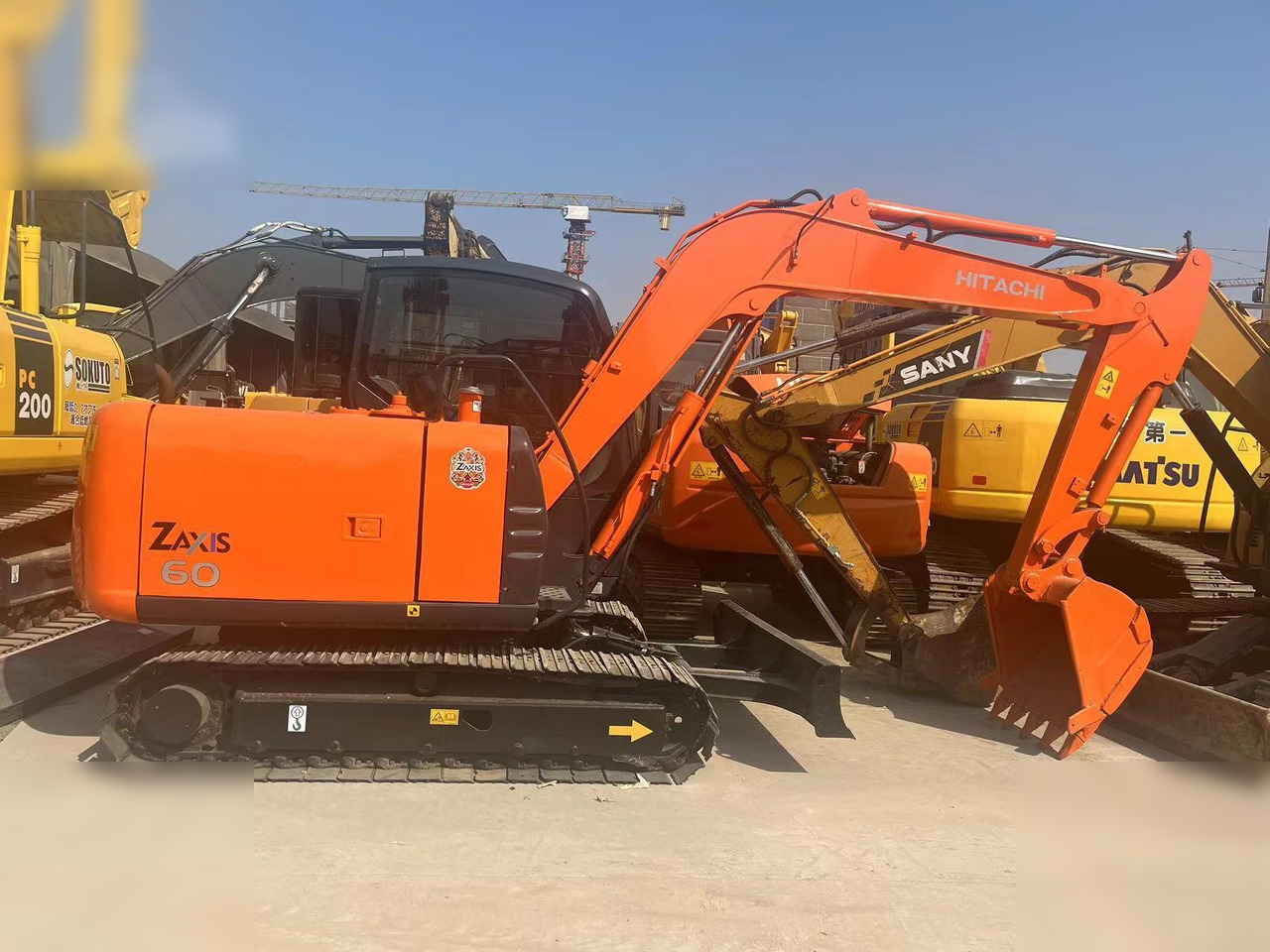HITACHI ZX60 - Crawler excavator: picture 1 HITACHI ZX60 - Crawler excavator: picture 1