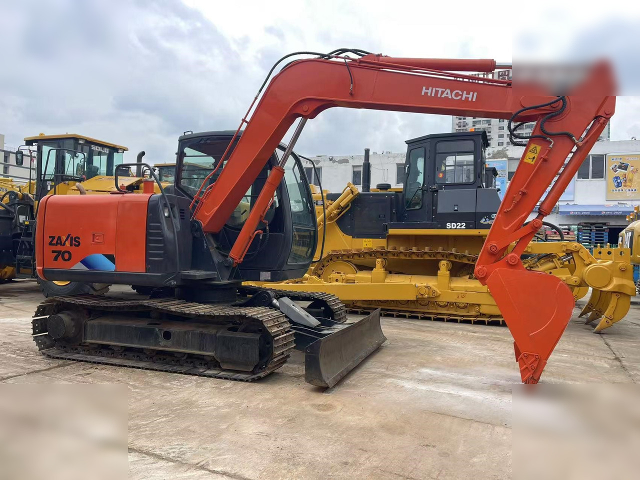 HITACHI ZX70-5G - Crawler excavator: picture 1 HITACHI ZX70-5G - Crawler excavator: picture 1