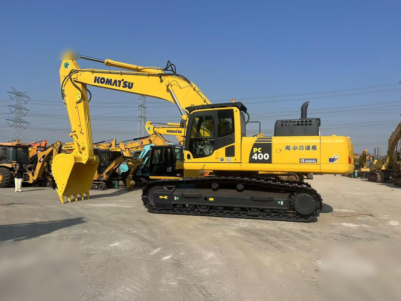 KOMATSU PC400-8R - Crawler excavator: picture 1 KOMATSU PC400-8R - Crawler excavator: picture 1