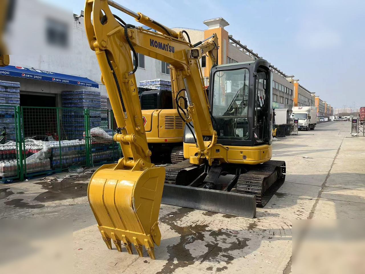 KOMATSU PC55MR-3 - Mini excavator: picture 1 KOMATSU PC55MR-3 - Mini excavator: picture 1