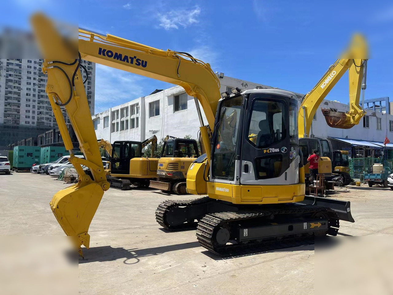 KOMATSU PC78US-6 - Crawler excavator: picture 1 KOMATSU PC78US-6 - Crawler excavator: picture 1