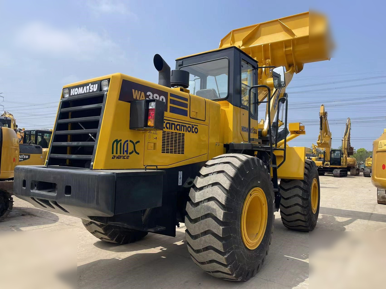 KOMATSU WA380-3 - Wheel loader: picture 2 KOMATSU WA380-3 - Wheel loader: picture 2