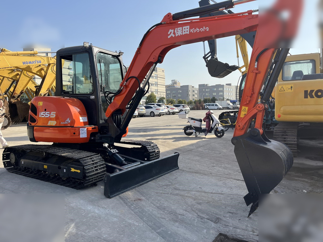 KUBOTA KX155-3SZ - Mini excavator: picture 3 KUBOTA KX155-3SZ - Mini excavator: picture 3