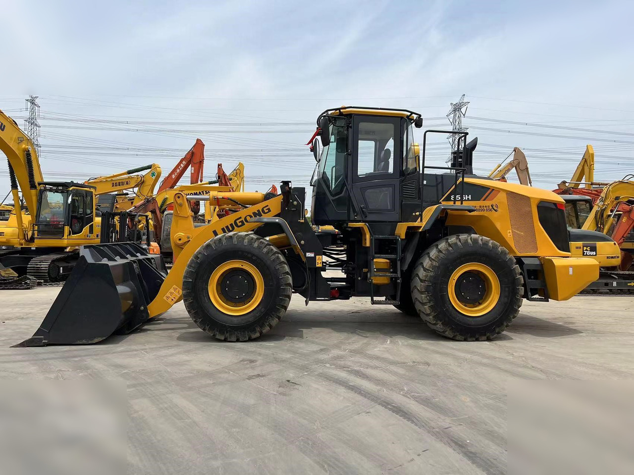 LIUGONG 856H - Wheel loader: picture 4 LIUGONG 856H - Wheel loader: picture 4